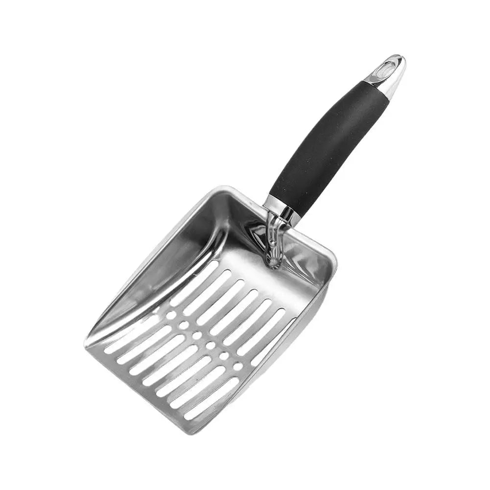 Cat Sand Cleaning For Dog Cat Clean Feces Supplies Cat Litter Shovel Pet Cleanning Tool Pet Products Metal Long Handle Scoop